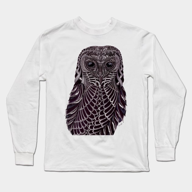 Masked Owl Long Sleeve T-Shirt by SamuelJ